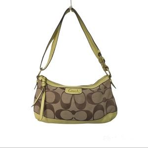 Coach Park Signature EW Duffle/Shoulder Bag